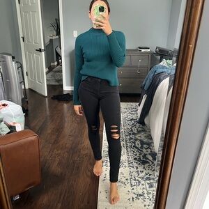 Ripped Black Skinny Jeans